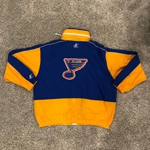 Logo Athletic NHL St. Louis Blues Windbreaker Hood